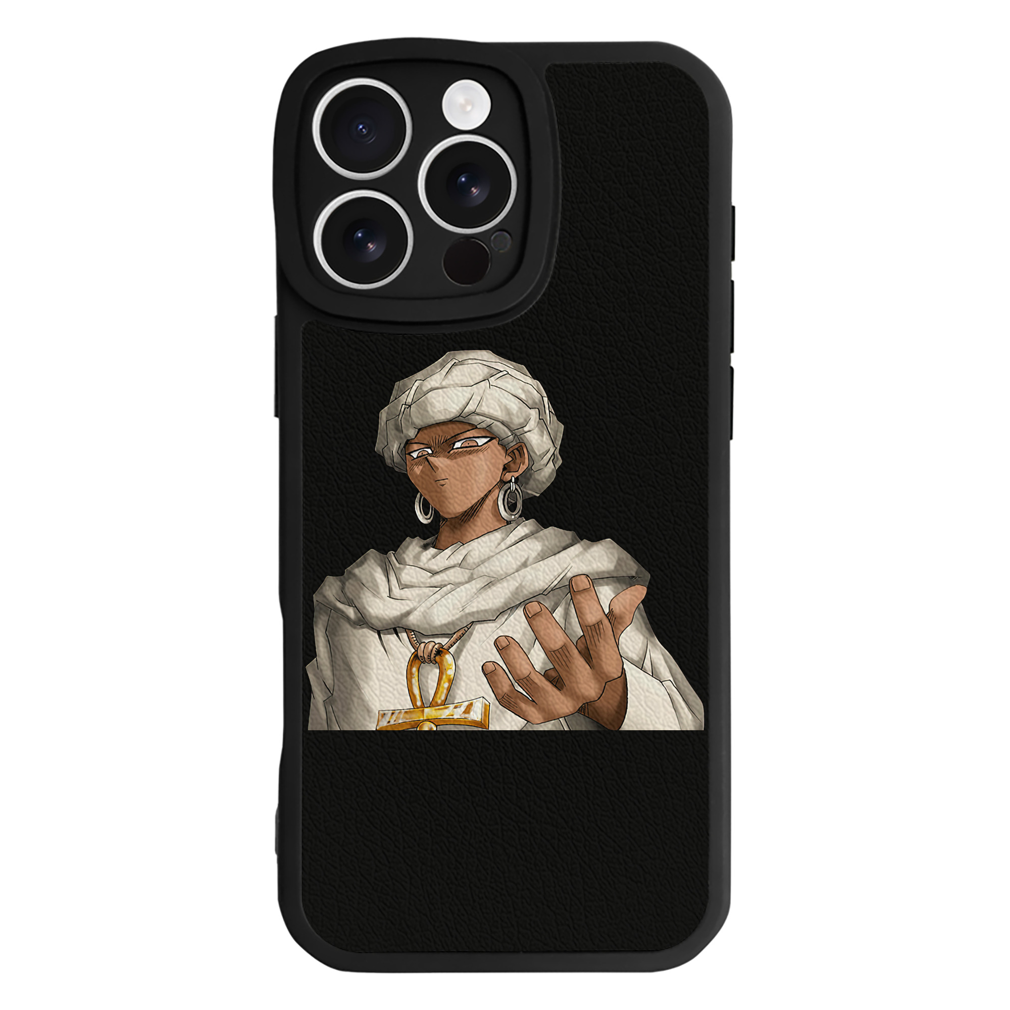 遊☆戯☆王 Yu-Gi-Oh! 【iPhone 16シリーズ対応】シリコンスマホケース（レザー調） 材質：シリコン
